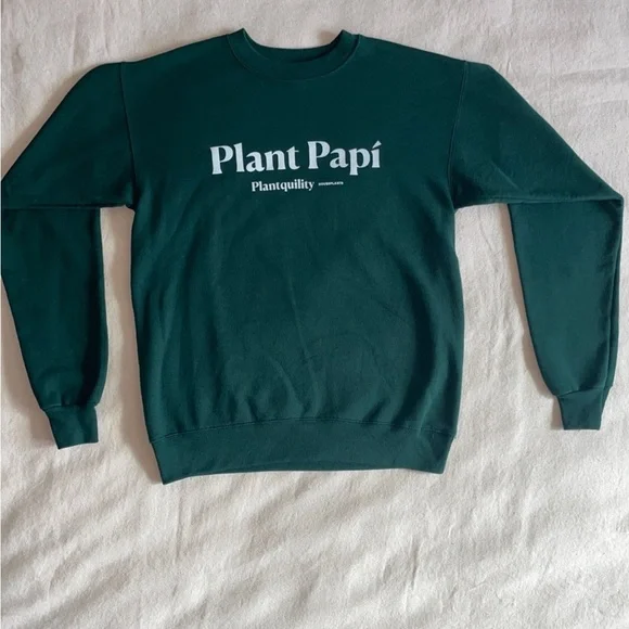 NEW Hanes crewneck Plant Papi sweatshirt from Plantquility Unisex SzXXL - Picture 2 of 6